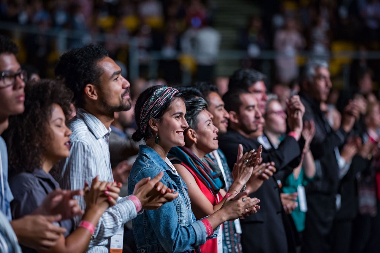The occasion was at once moving and uplifting, evoking joy and profound contemplation of the historic nature of the dedication of the Baha’i House of Worship for South America.