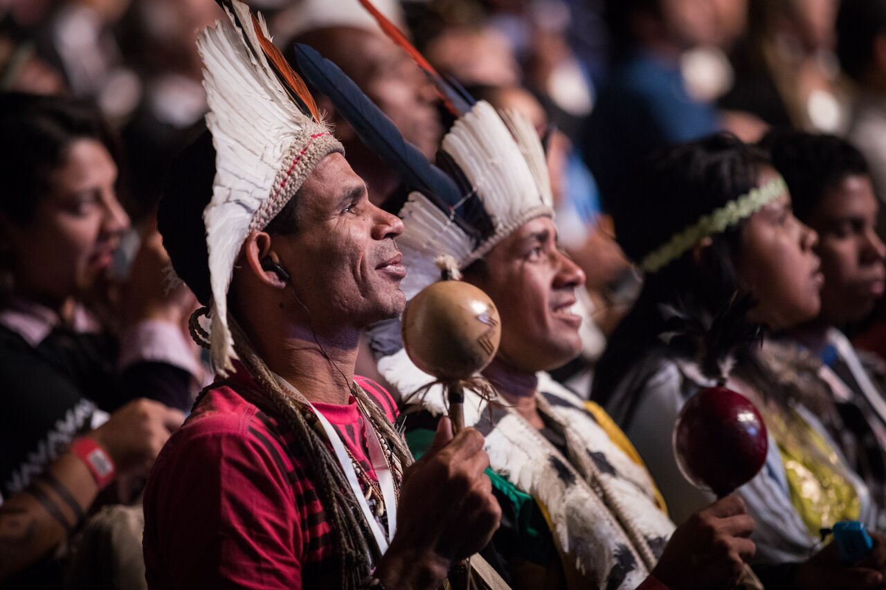 The occasion was at once moving and uplifting, evoking joy and profound contemplation of the historic nature of the dedication of the Baha’i House of Worship for South America.