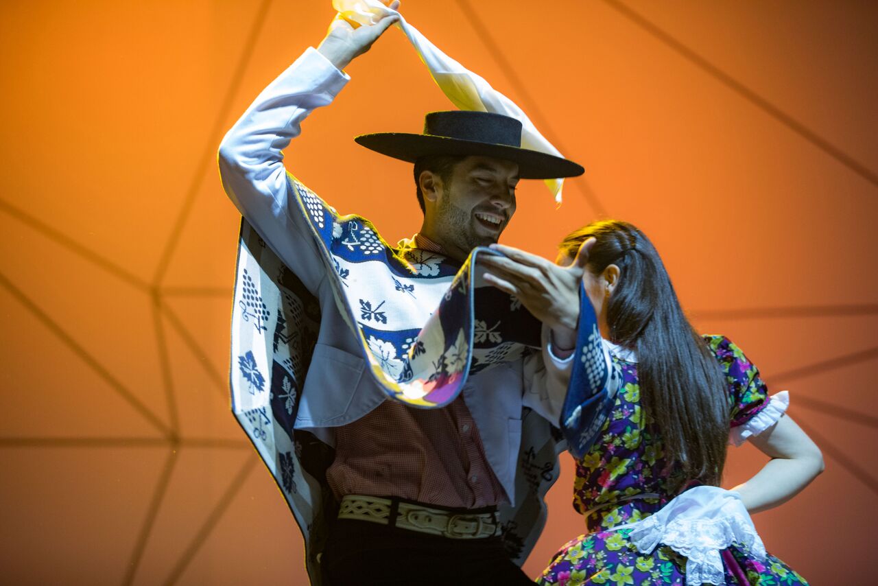 Arts and music were integrated throughout the second day of the conference