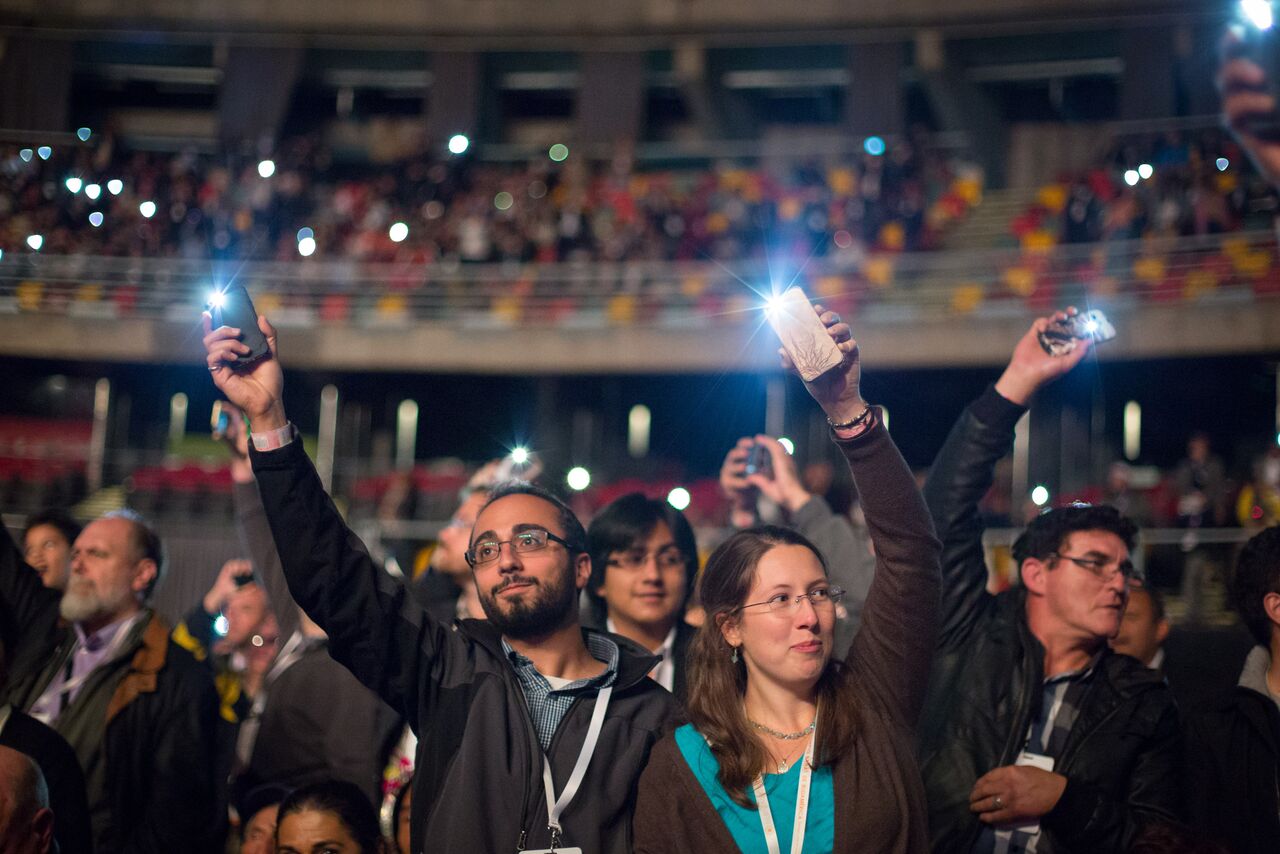 The audience was inspired and uplifted as the conference program came to a close on Sunday evening.