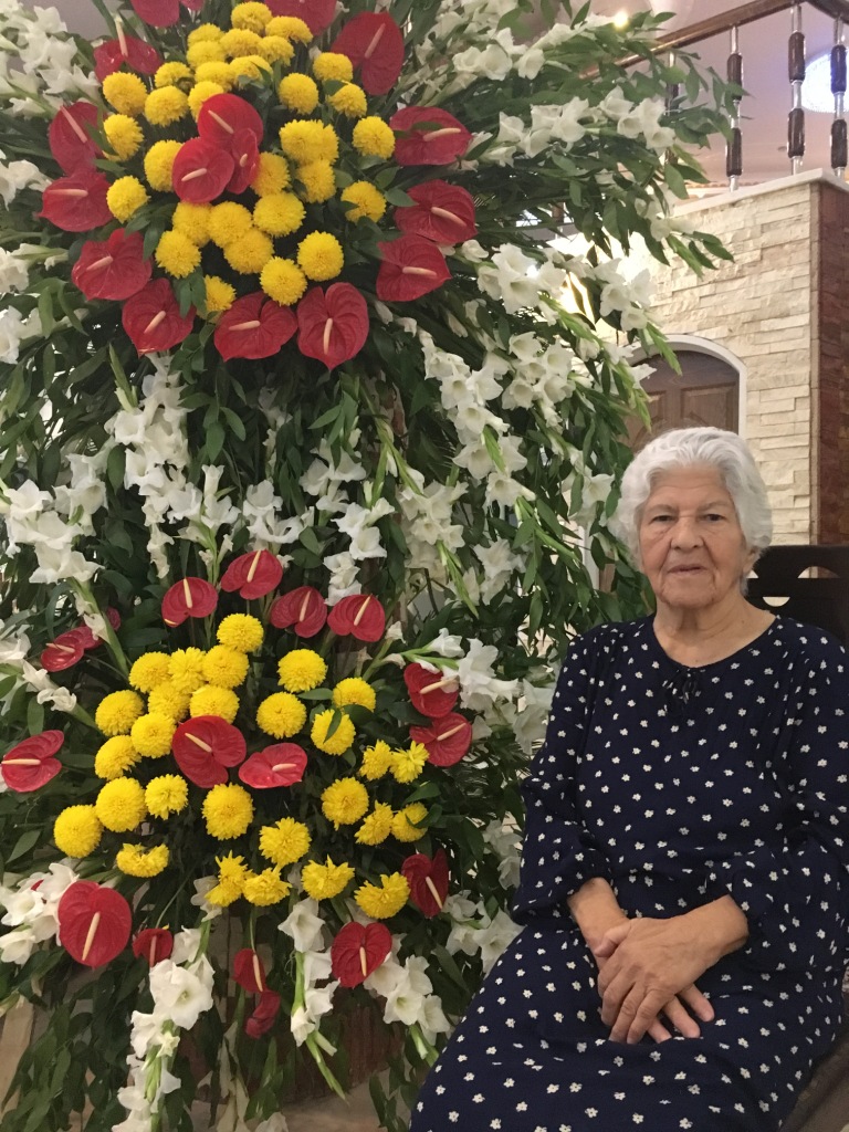 Mrs. Ruhangiz Amiri, mother of Farhang Amiri, mourns the loss of her son.