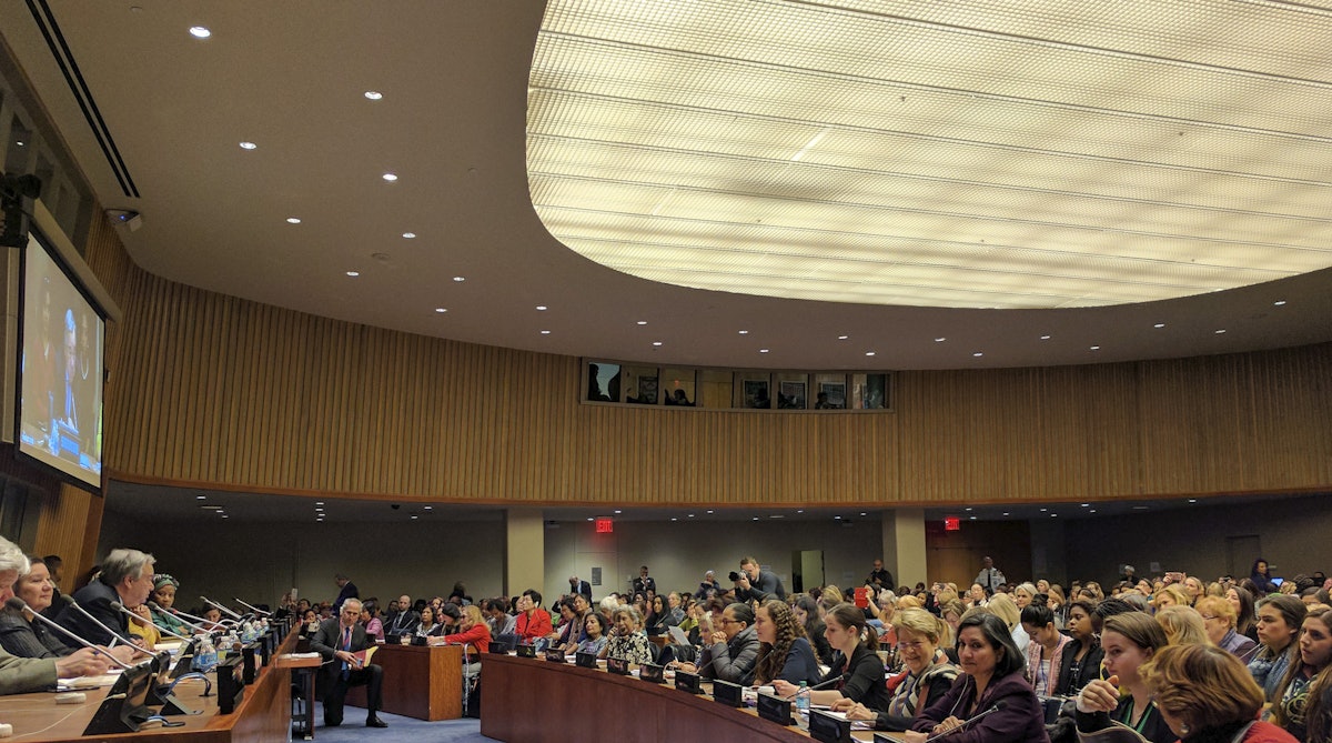 جامعۀ جهانی بهائی با حضور در «کمیسیون مقام زن سازمان ملل متحد» در گفتمان پیشرفت زنان مشارکت کرد