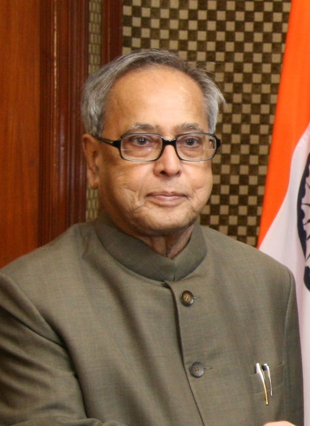 His Excellency Pranab Mukherjee, President of India. Photo credit: US Embassy in Delhi