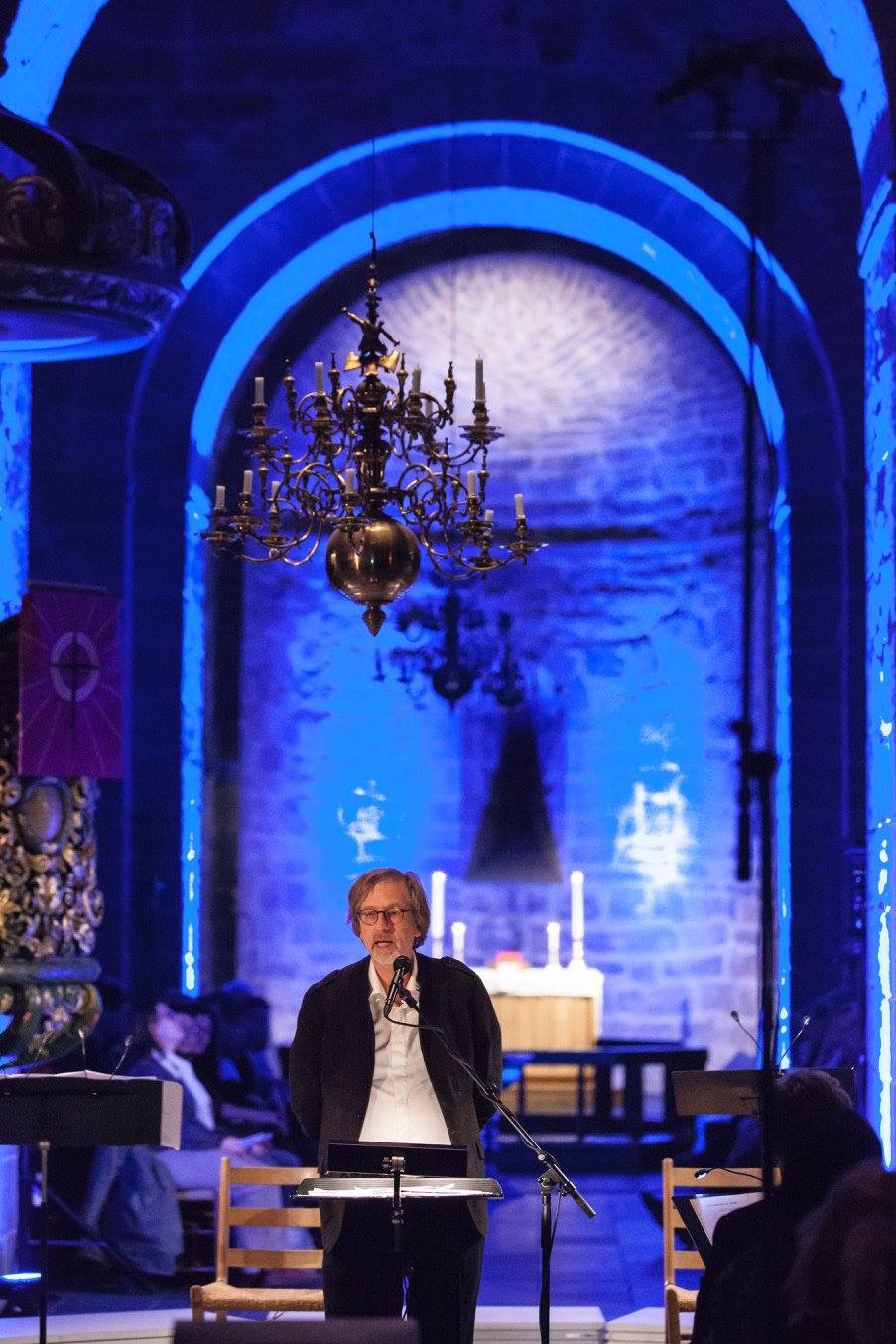 Lasse Thoresen at the Oslo International Church Music Festival.