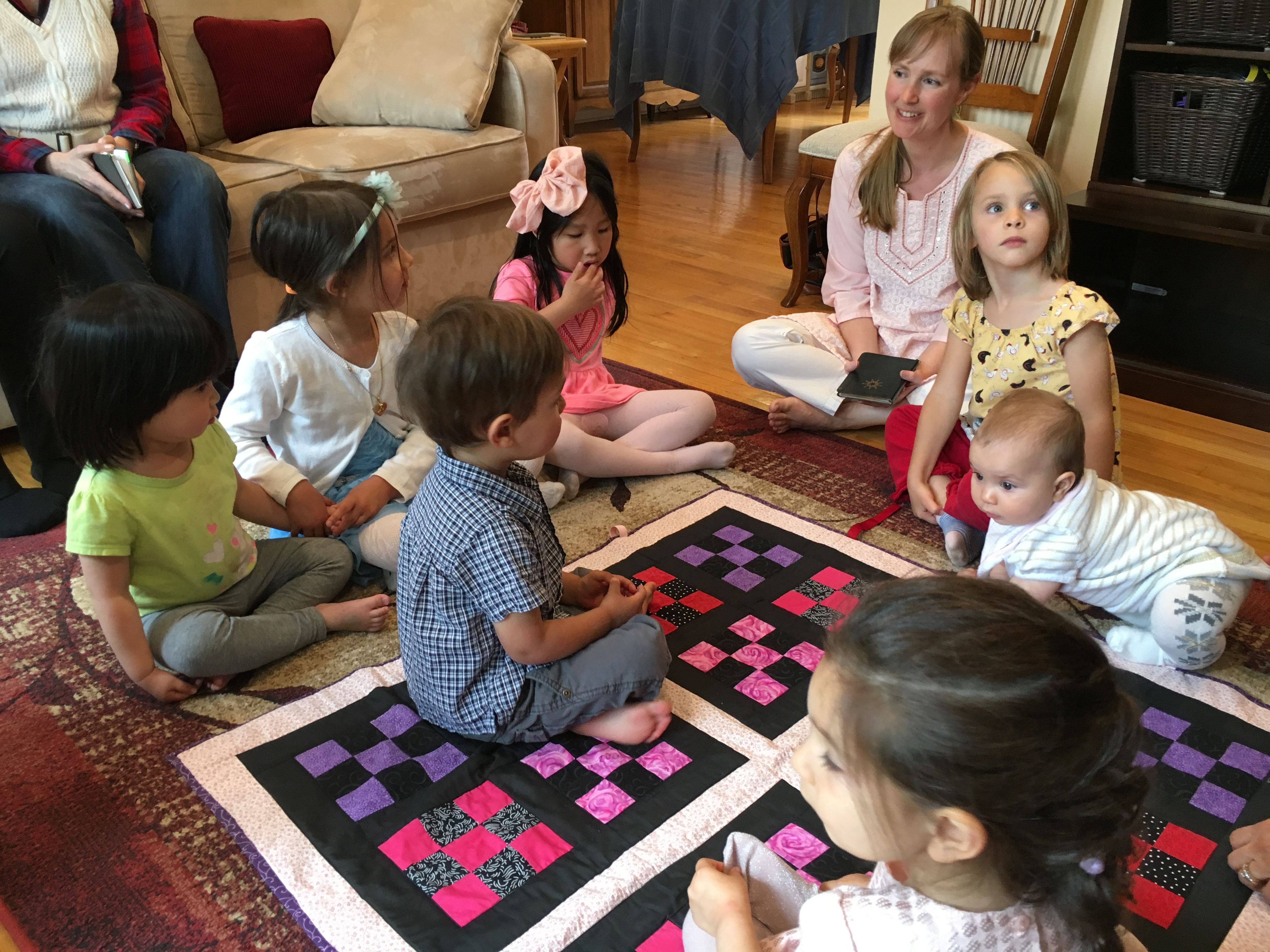 A children's program at a Ridvan celebration in Arlington Heights, Illinois, USA