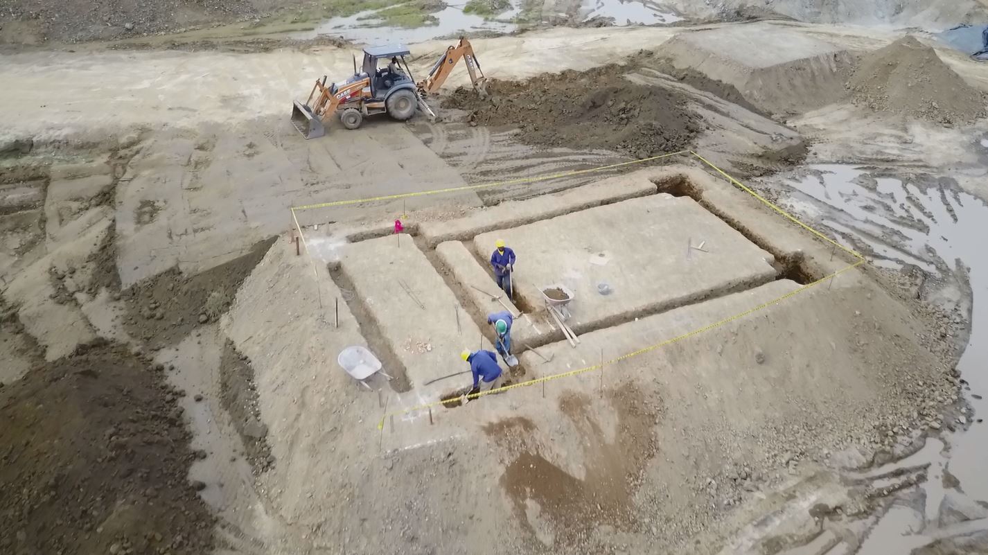 Construction began on the Temple in Norte del Cauca in early 2017.