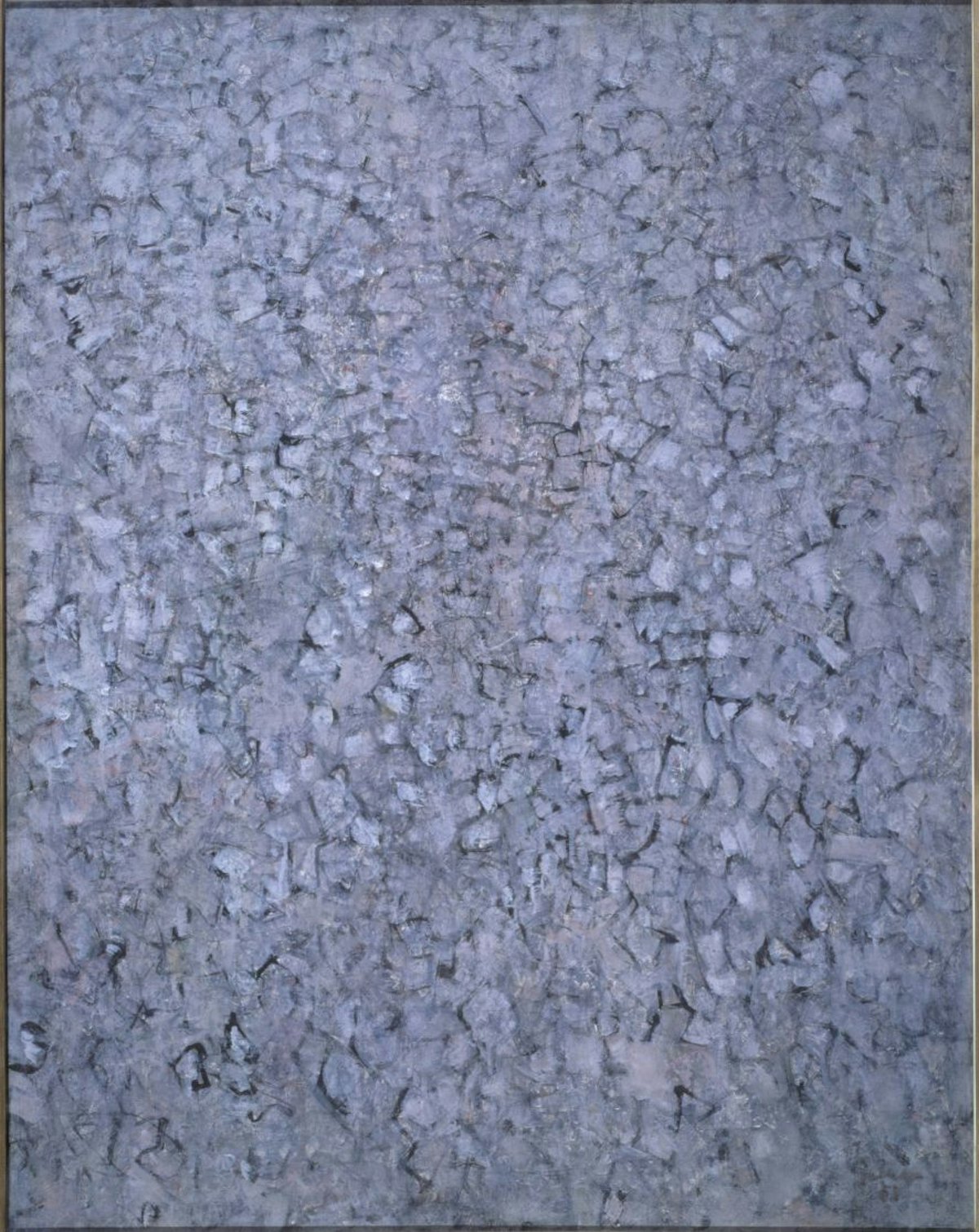 Mark Tobey
Verso Nord - Ovest(Northwest Drift), 1958
Tempera e guazzo su carta laminata su pannello
113.5 x 90.5 cm
Tate, Londra, Presentato da American Friends of the Tate Gallery 1961