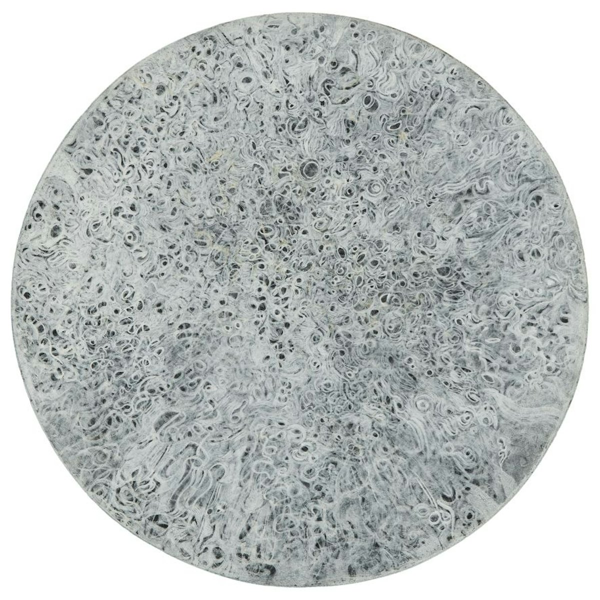 Mark Tobey
Mondo(World), 1959
Tempera su cartone
diametro 29.8 cm
Collezione privata, New York