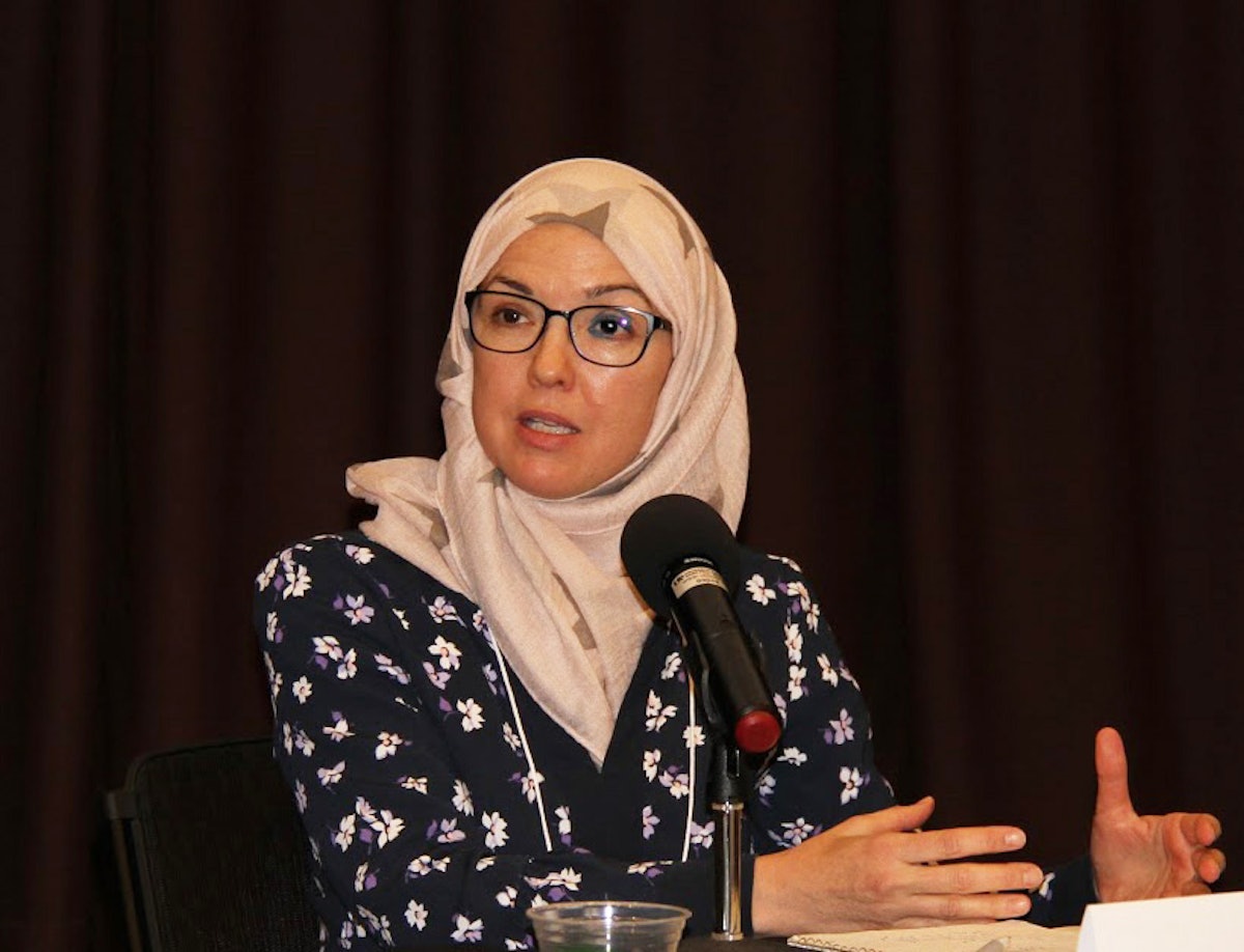 Ingrid Mattson is a Muslim religious leader, professor of Islamic studies, and interfaith activist. She spoke at the recent “Our Whole Society” conference in Ottawa, Canada.