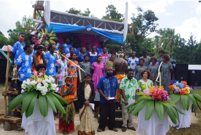Prayers from various sacred texts were read and chanted in English, Bislama, Hindu, Arabic, and Persian in an atmosphere of reverence and respect.