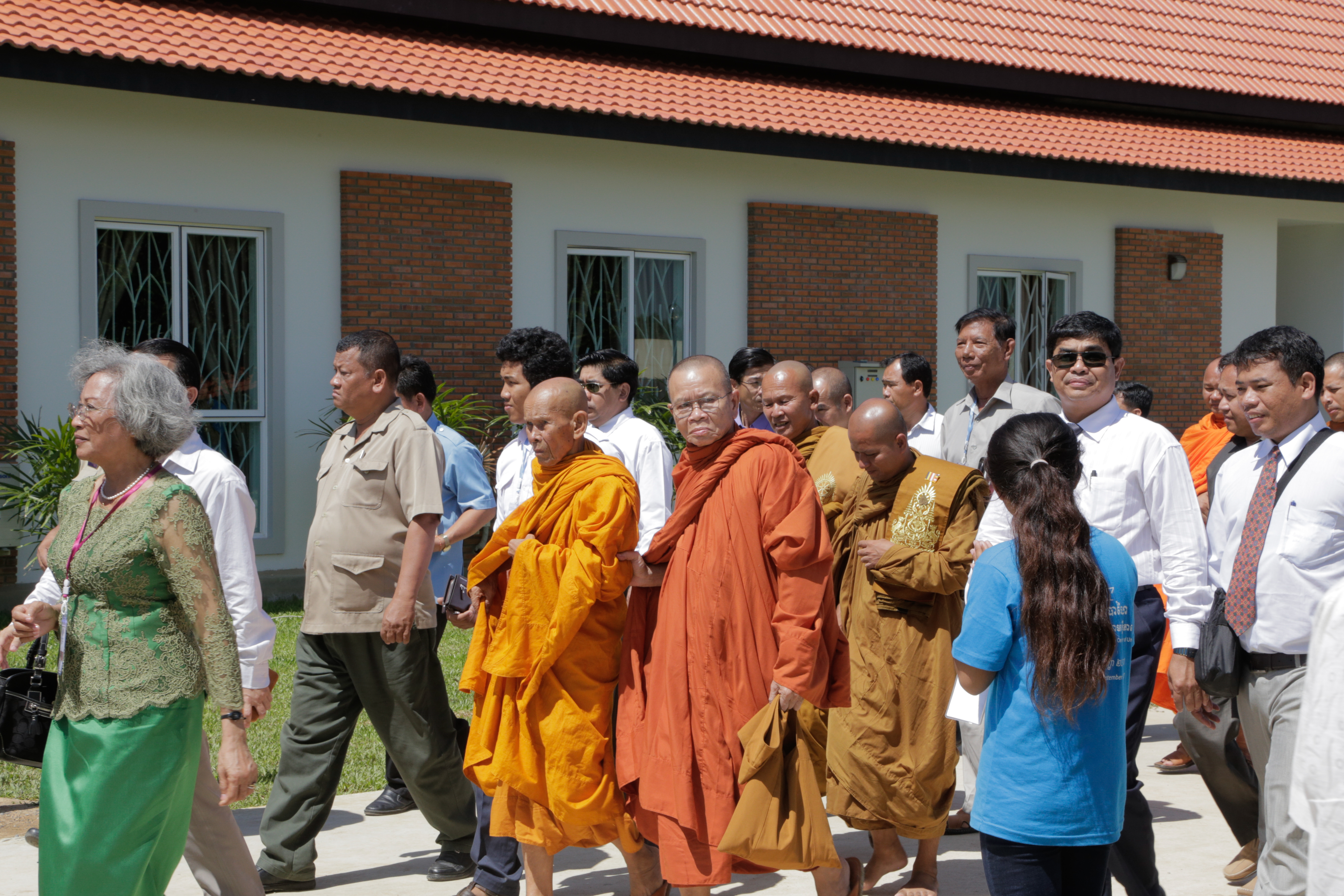 Representatives of various religious groups attending the inauguration ceremony
