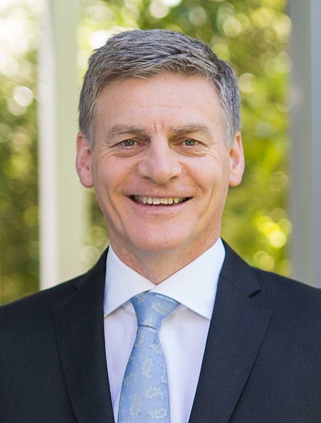 New Zealand Prime Minister Bill English addressed a message to the Baha'i community for the occasion of the bicentenary of the birth of Baha'u'llah.