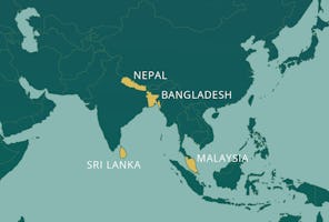 Las comunidades bahá’ís en Bangladesh, Malasia, Nepal y Sri Lanka han recibido mensajes en honor al próximo bicentenario del nacimiento de Bahá’u’lláh.