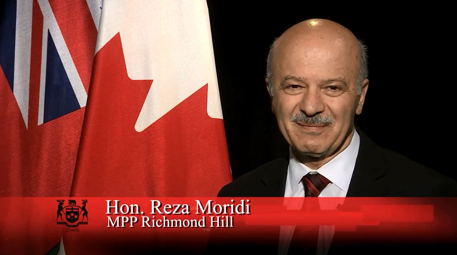 Le député canadien Reza Moridi s’est adressé à la communauté bahá’íe dans un message vidéo.