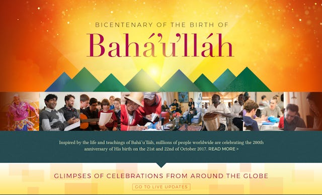 Des célébrations du bicentenaire sont mises en ligne sur le nouveau site web.
