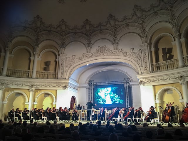 A performance from the State Philharmonic Orchestra in Azerbaijan in honor of the bicentenary