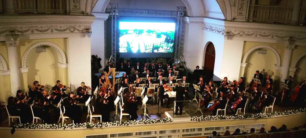 A performance from the State Philharmonic Orchestra in Azerbaijan in honor of the bicentenary