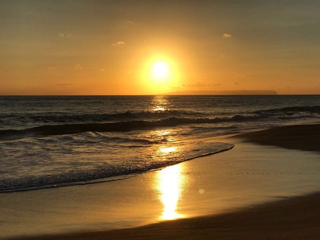 Sunset in Hawaii moments ago marks the end of the bicentenary period.