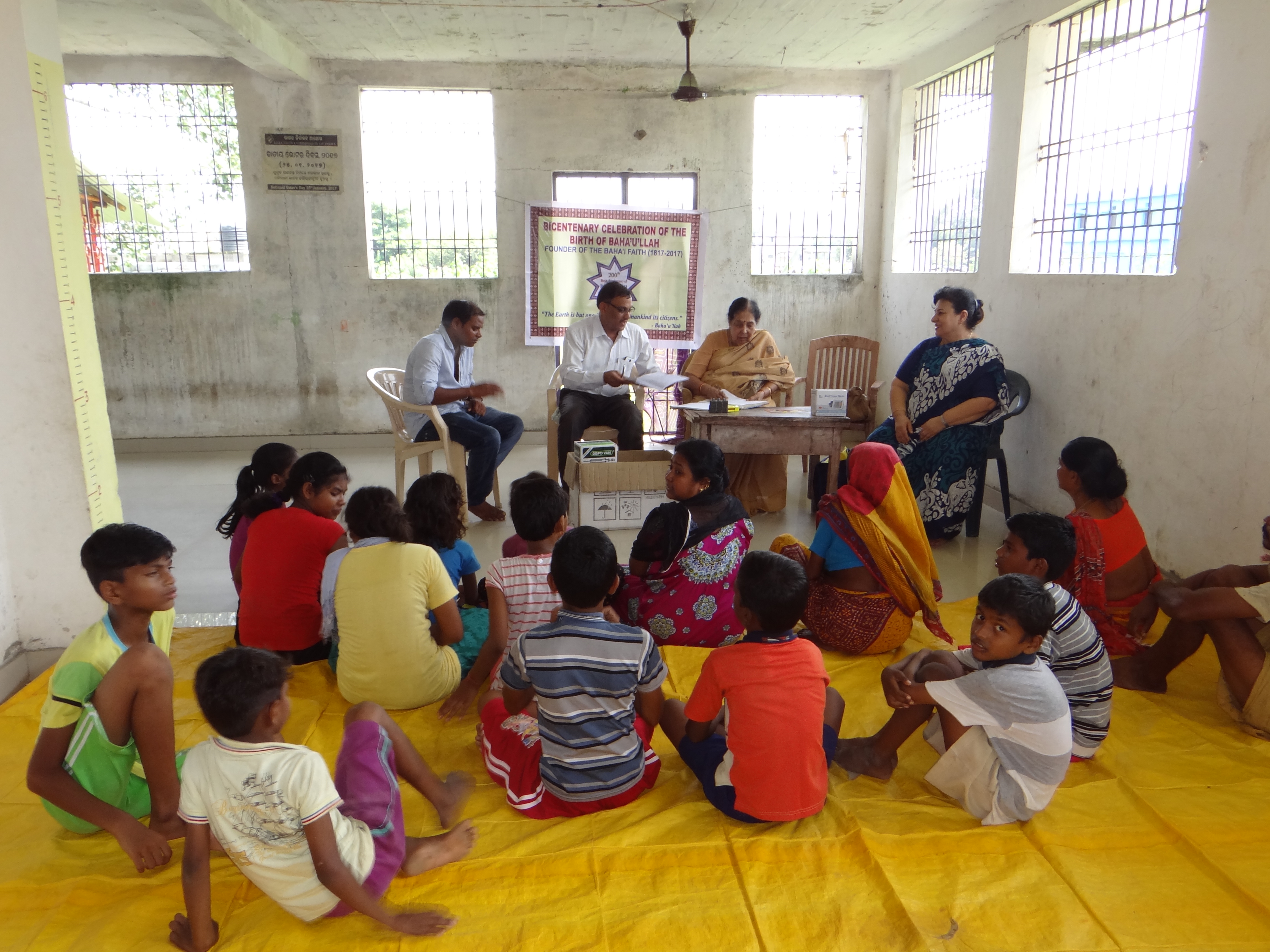 In Sambalpur, India, a group of youth organized a sickle cell, blood group, and blood pressure check for local residents, particularly mothers. This is just one of many acts of service inspired by the bicentenary.