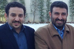 Akram Ayyash (left) and Walid Ayyash (right). Akram Ayyash was arrested yesterday in Sana’a. Walid Ayyash was abducted in April 2017.