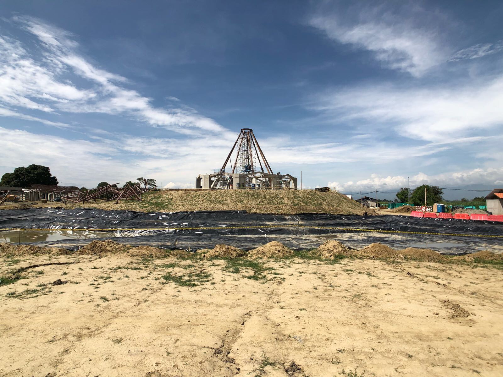 As the form of the House of Worship has begun to take shape, the community has witnessed a visible effect on the hearts of the population of Norte del Cauca.