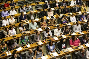 Brazil’s Chamber of Deputies, the Lower House of its National Congress, held a special event—called a Solemn Session—yesterday to honor the bicentenary of the birth of Baha’u’llah.