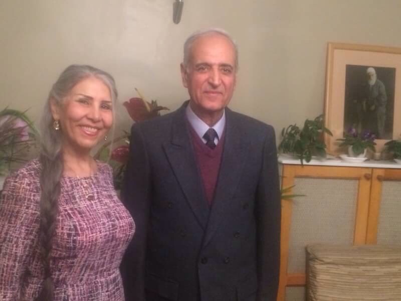 Behrooz Tavakkoli and Mahvash Sabet, both members of the Yaran who recently completed 10-year prison sentences.