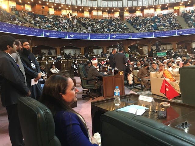 Representing the BIC at the International Seerat Conference, Suzan Karaman spoke about the power of religion to inspire individuals and communities to work for peace.