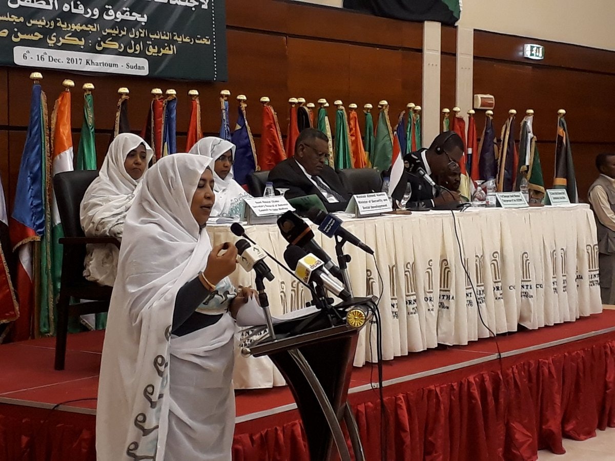 سی‌امین نشست عادی کمیتۀ آفریقایی کارشناسان حقوق و رفاه کودک (ACERWC) در روز ۶ دسامبر در پایتخت سودان برگزار شد.