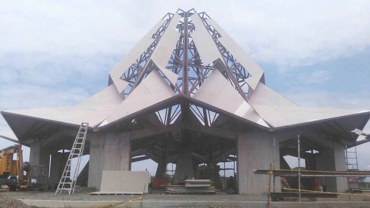 Recent progress on the construction of the local House of Worship in Norte del Cauca