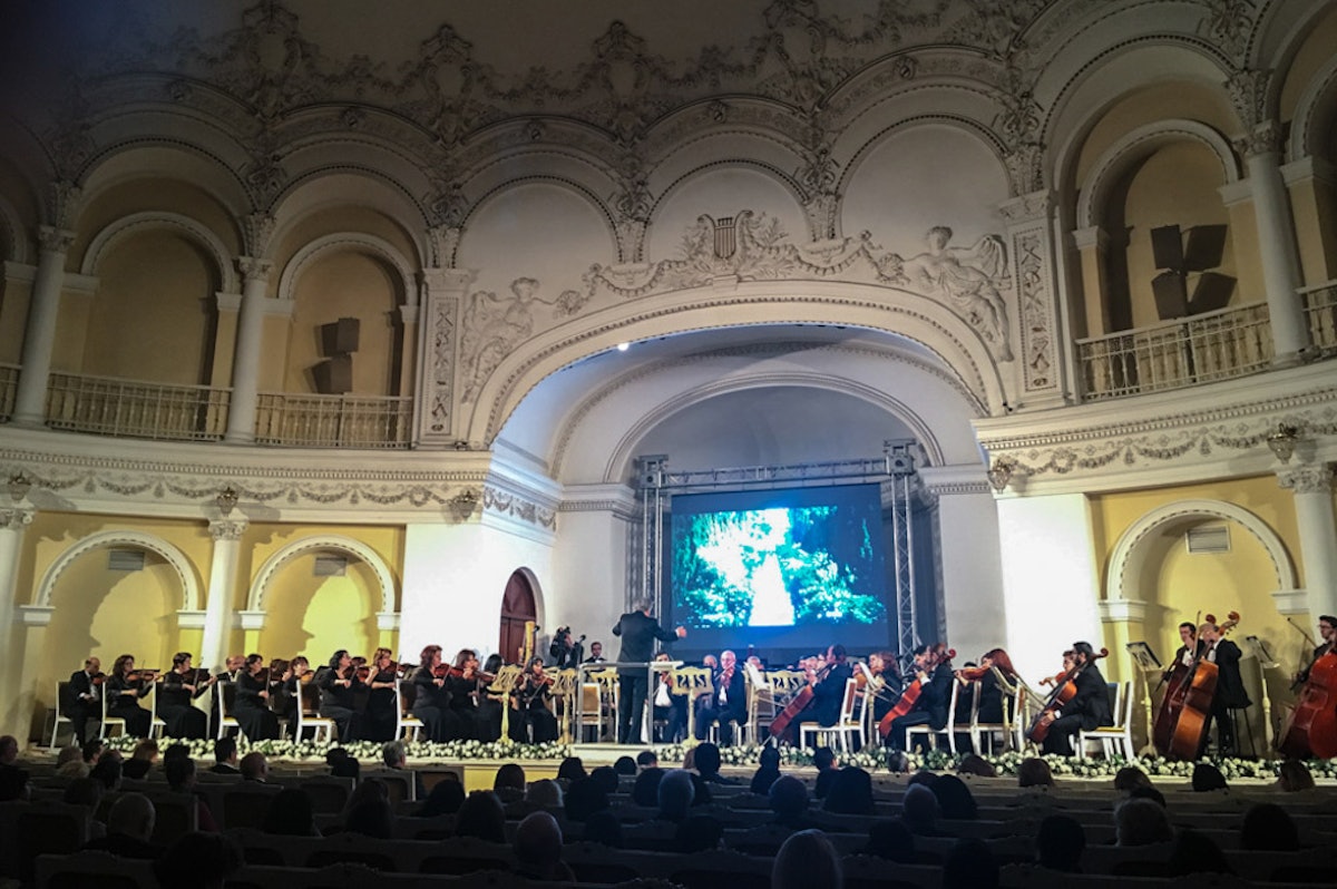 A performance from the State Philharmonic Orchestra in Azerbaijan in honor of the bicentenary