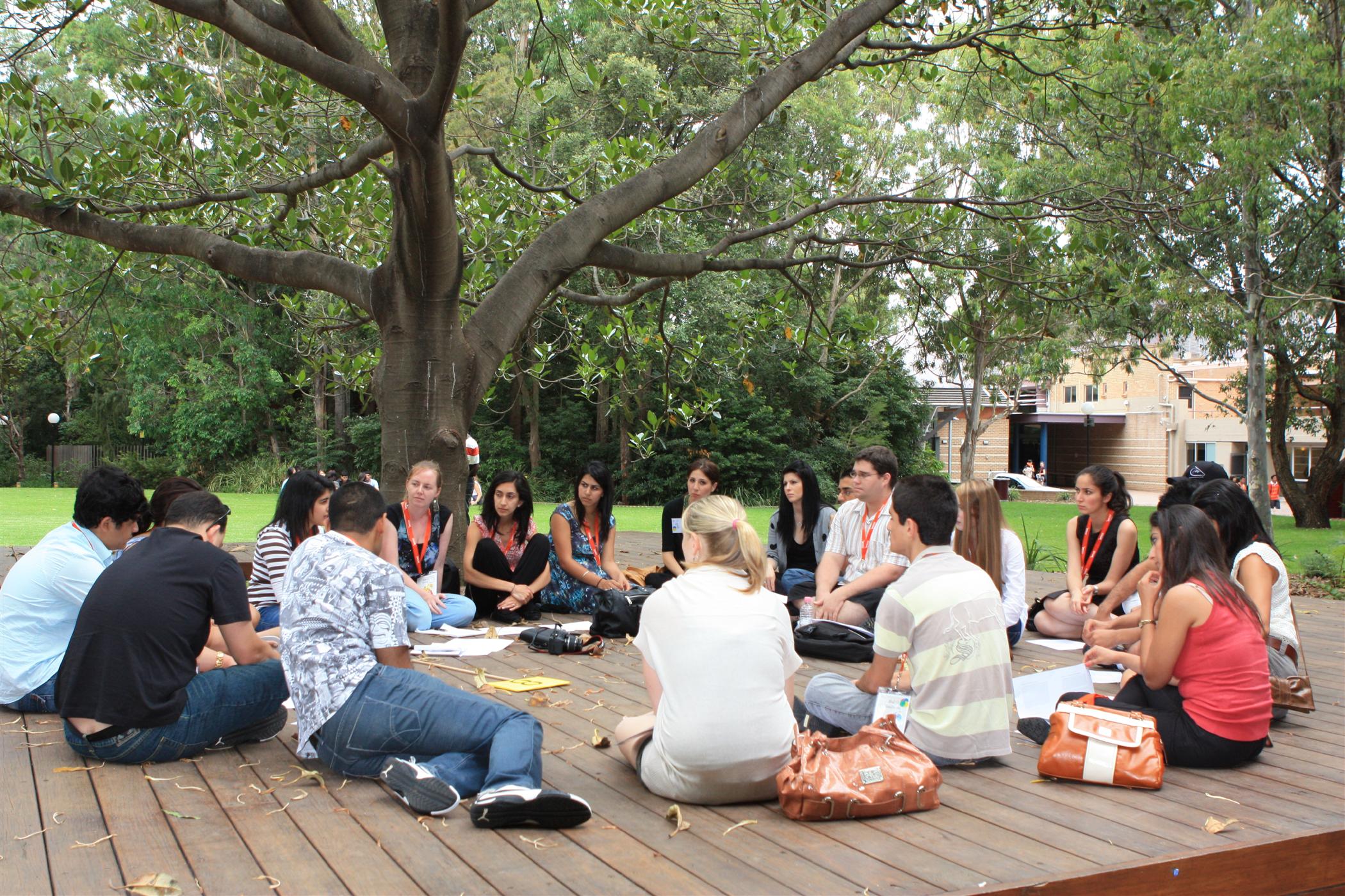 The Australian coastal city of Wollongong was the site of a national Baha’i youth conference in early January. Young people consulted on achieving coherence in their lives and how to devote themselves to service to humanity. (Photograph by Wafa Reyhani)