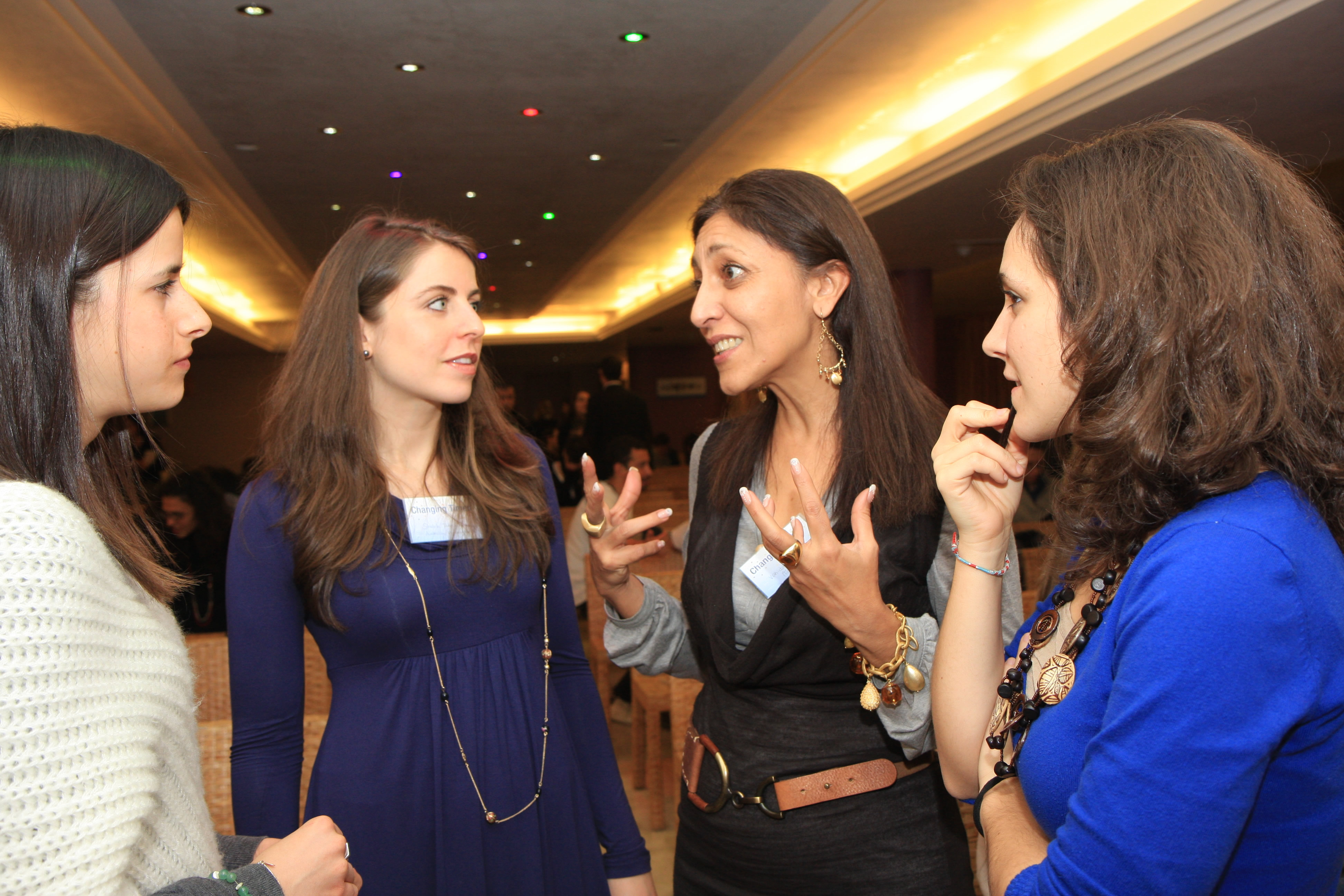 The aim of the conference in Italy was to assist participants to see all aspects of their life as complementary elements devoted to the service of humanity. (Photograph by Sina Taheri)