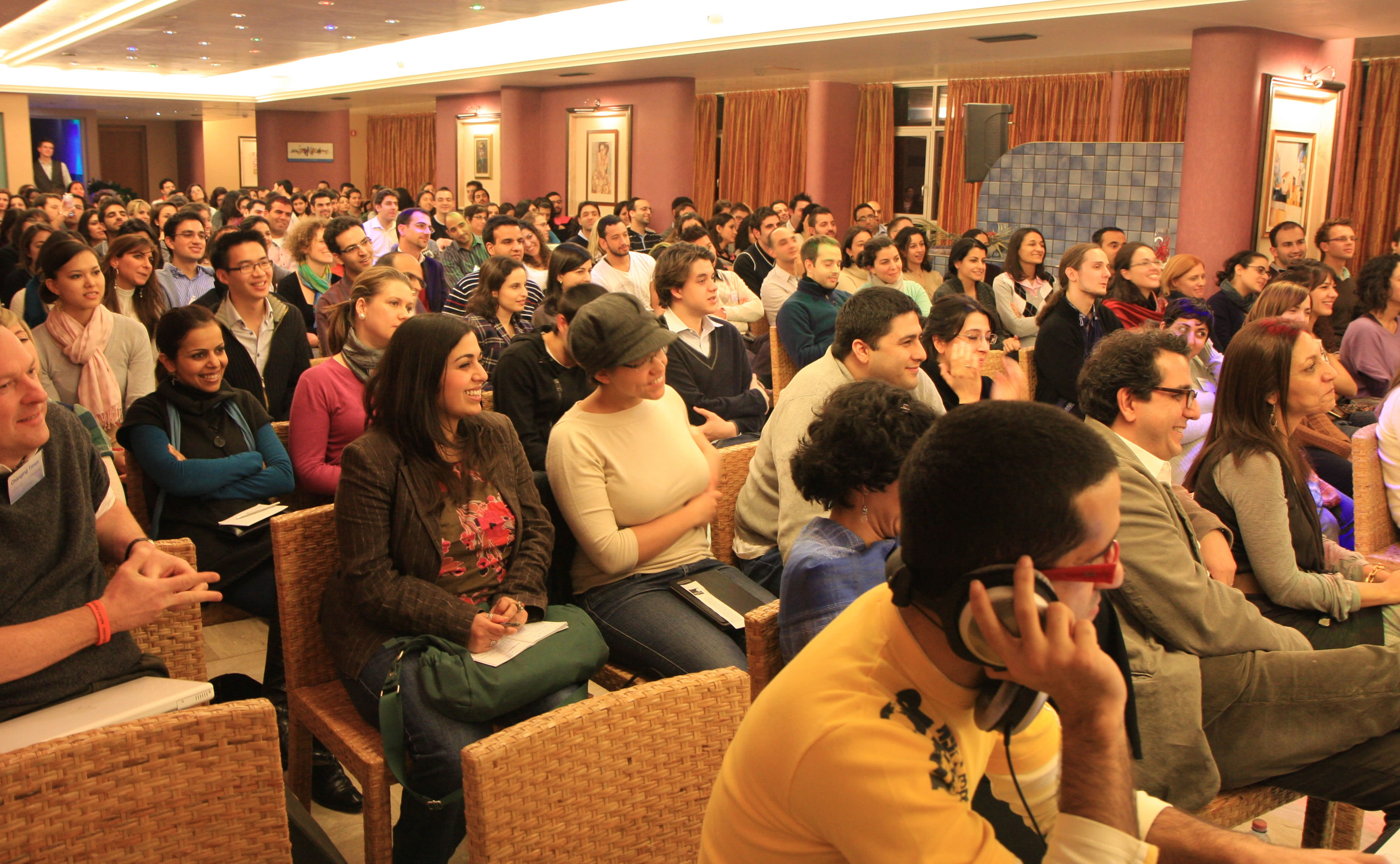 In Verona, Italy, 300 young people from 39 countries gathered between Christmas and the new year for a conference with the theme “Living a Coherent Life.” (Photograph by Sina Taheri)