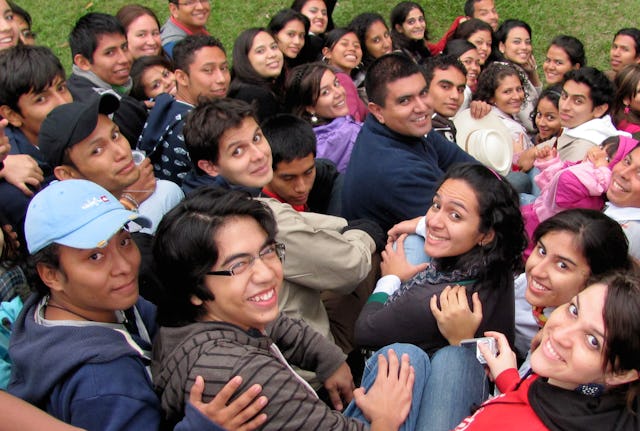 Sixty young people from throughout Central America took part in a 10-day seminar in Honduras designed to explore how their lives could be based on principles inspired by both science and religion. (Photograph by Andres Shahidinejad)