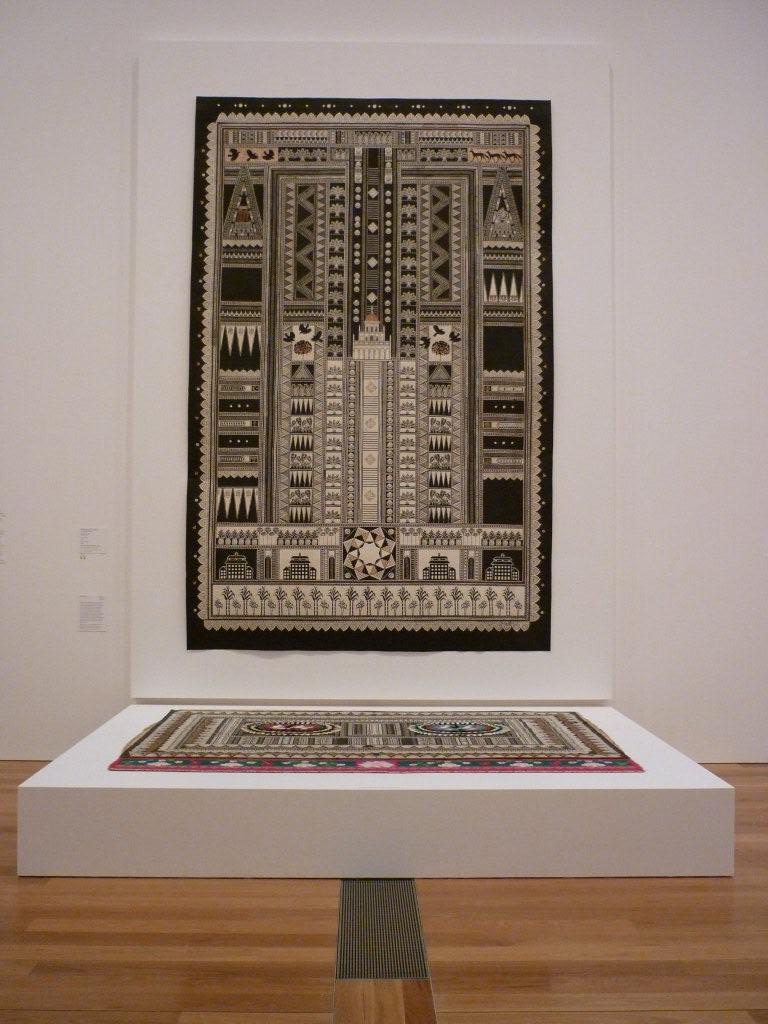 The "New Garden" artwork is on display through early April at the Asia Pacific Triennial of Contemporary Art in the Queensland Art Gallery in Brisbane, Australia.