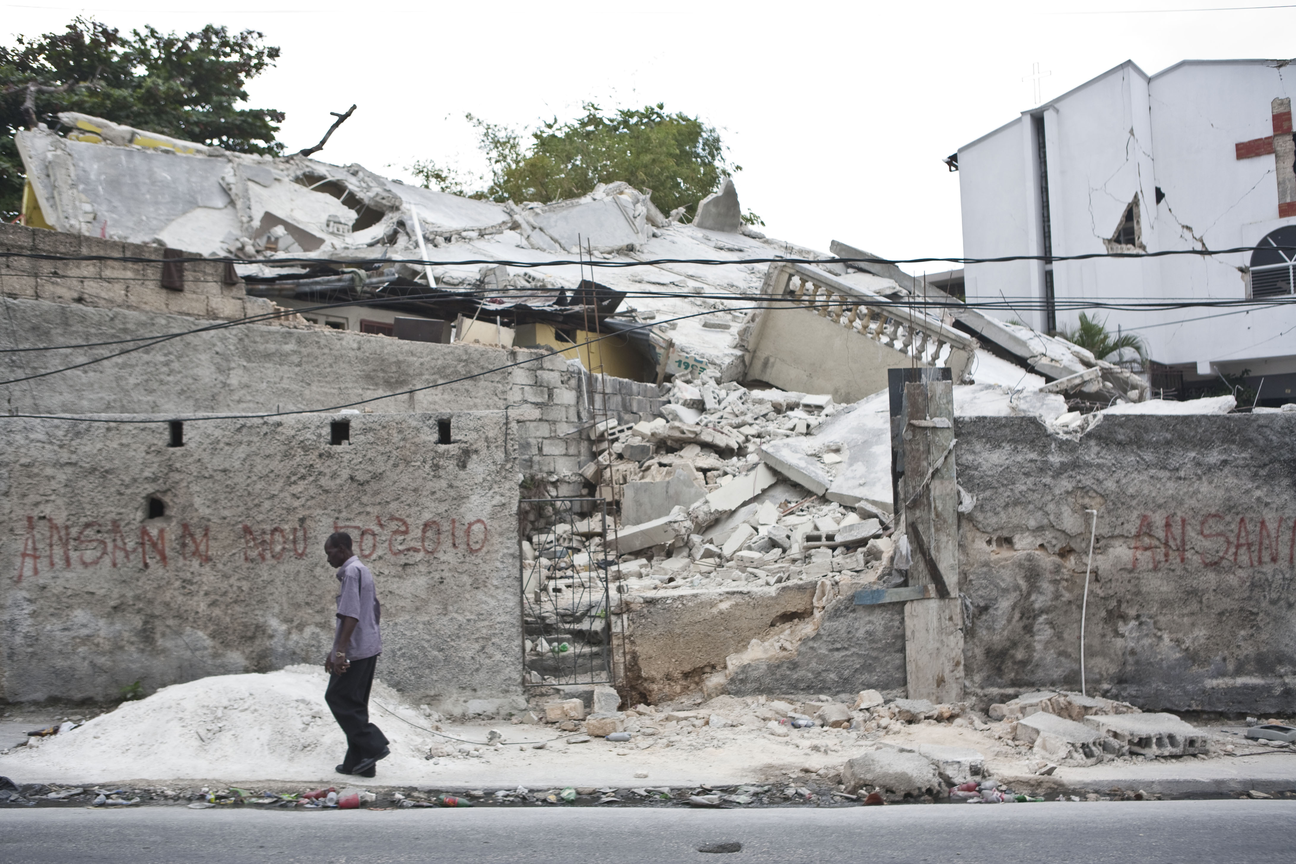 "Whatever you see on television, it is 10 times worse," Dr. Tahzib said of the situation in Haiti.