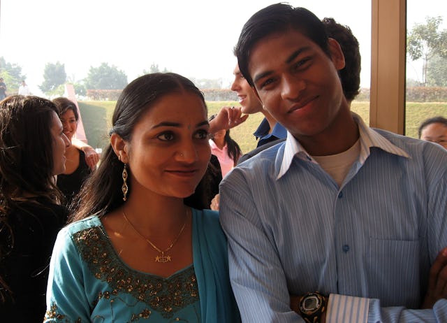 Baha’i youth come from around the world to volunteer their service as guides at the House of Worship.