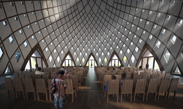 The national temple will be able to seat 350