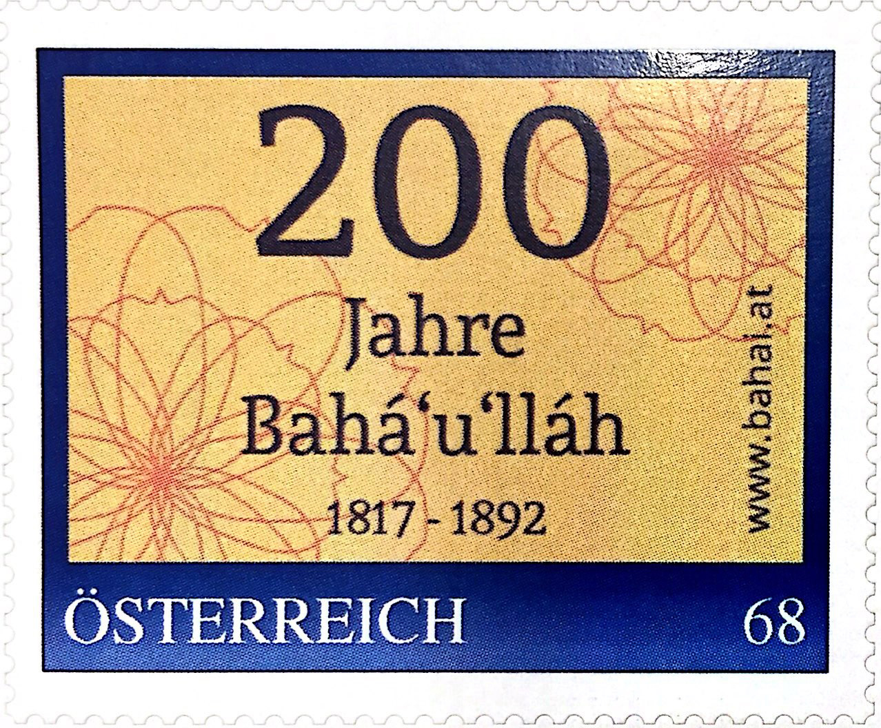 A bicentenary stamp issued in Austria