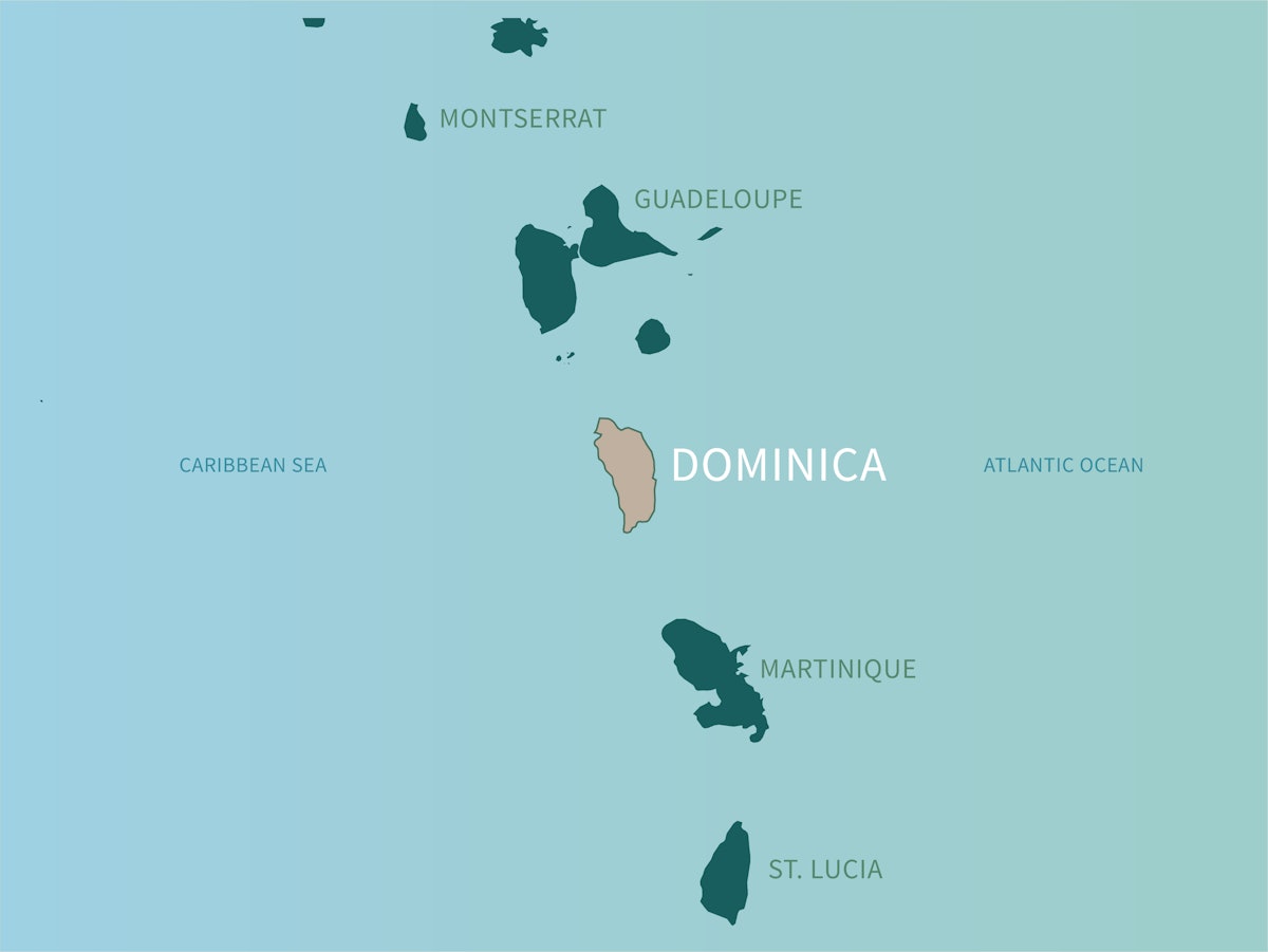 دومینیکا یک جزیرۀ کوچک در کارائیب است که در اثر طوفان درجه پنج ماریا در اکتبر به شدت صدمه خورد. در ماه‌های پس از طوفان، ساکنین جزیره با پشتکار در حال بازسازی خانه و زندگی خود بوده‌اند.