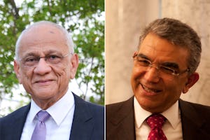 Mr. Gustavo Correa (left) and Dr. Firaydoun Javaheri (right)
