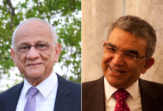 Mr. Gustavo Correa (left) and Dr. Firaydoun Javaheri (right)