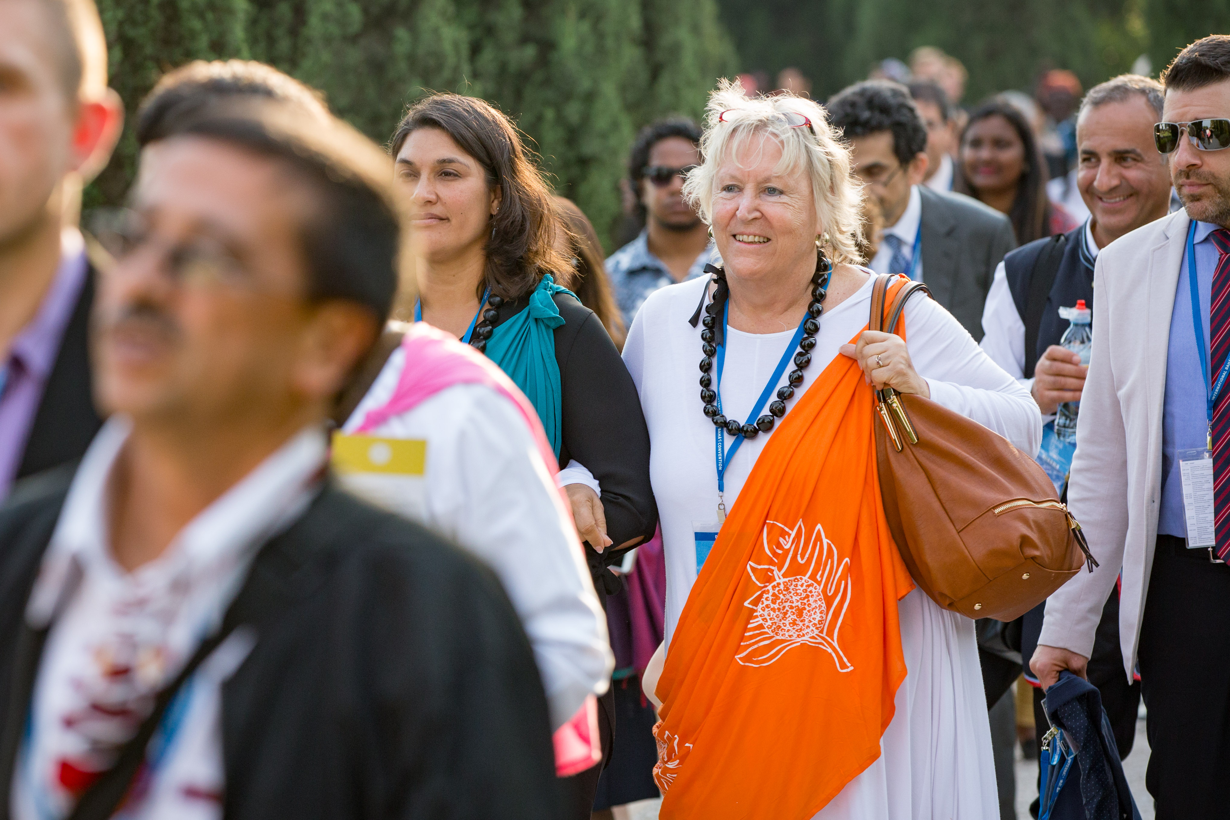 روز گذشته بیش از دو هزار میهمان از سراسر جهان در بهجی حضور یافتند