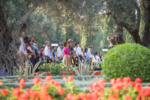 More than 2,000 people came together in Bahji to celebrate the festival of Ridvan.