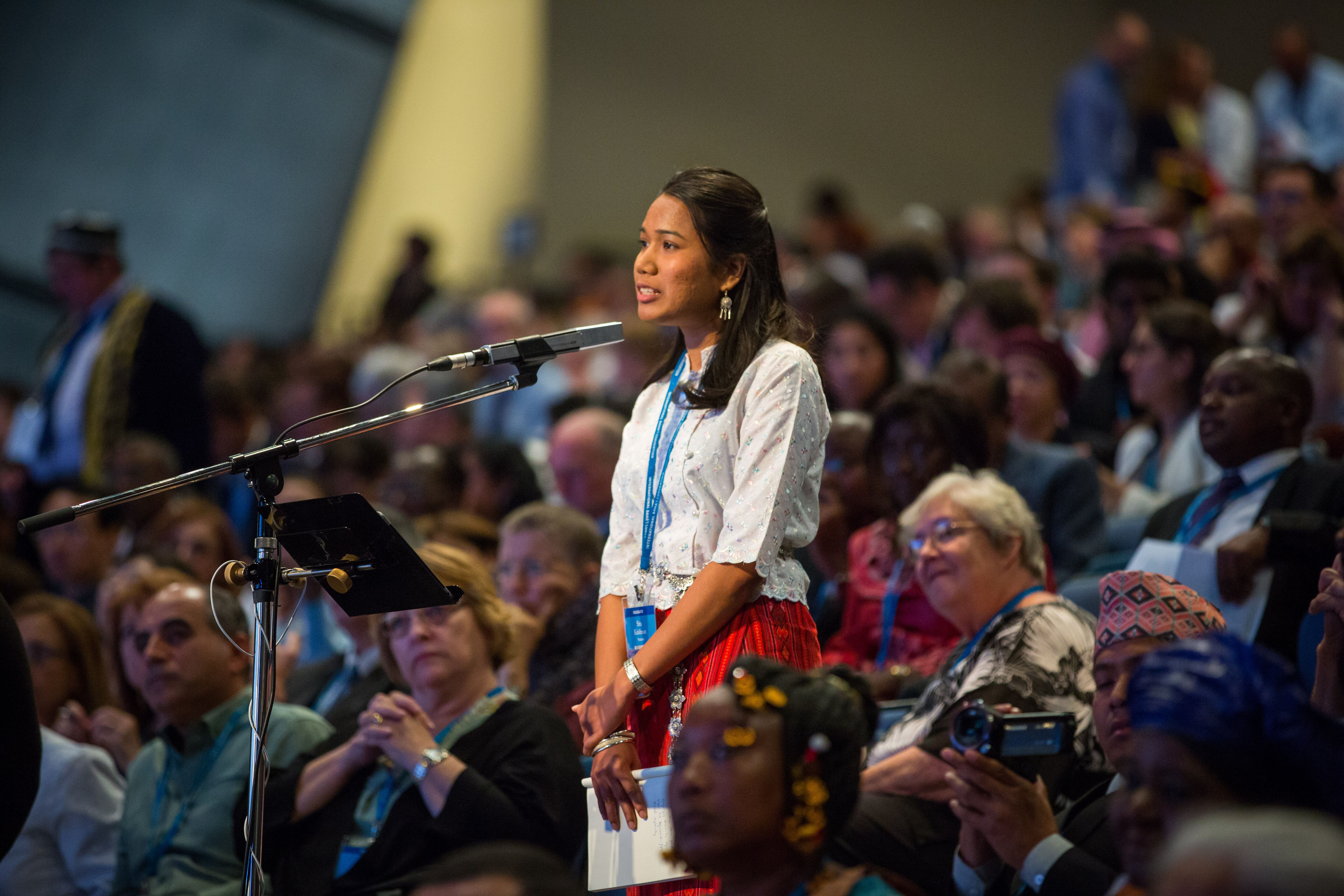 Delegates spent the final morning in a rich consultation about the involvement of Baha’i communities in the life of their societies.