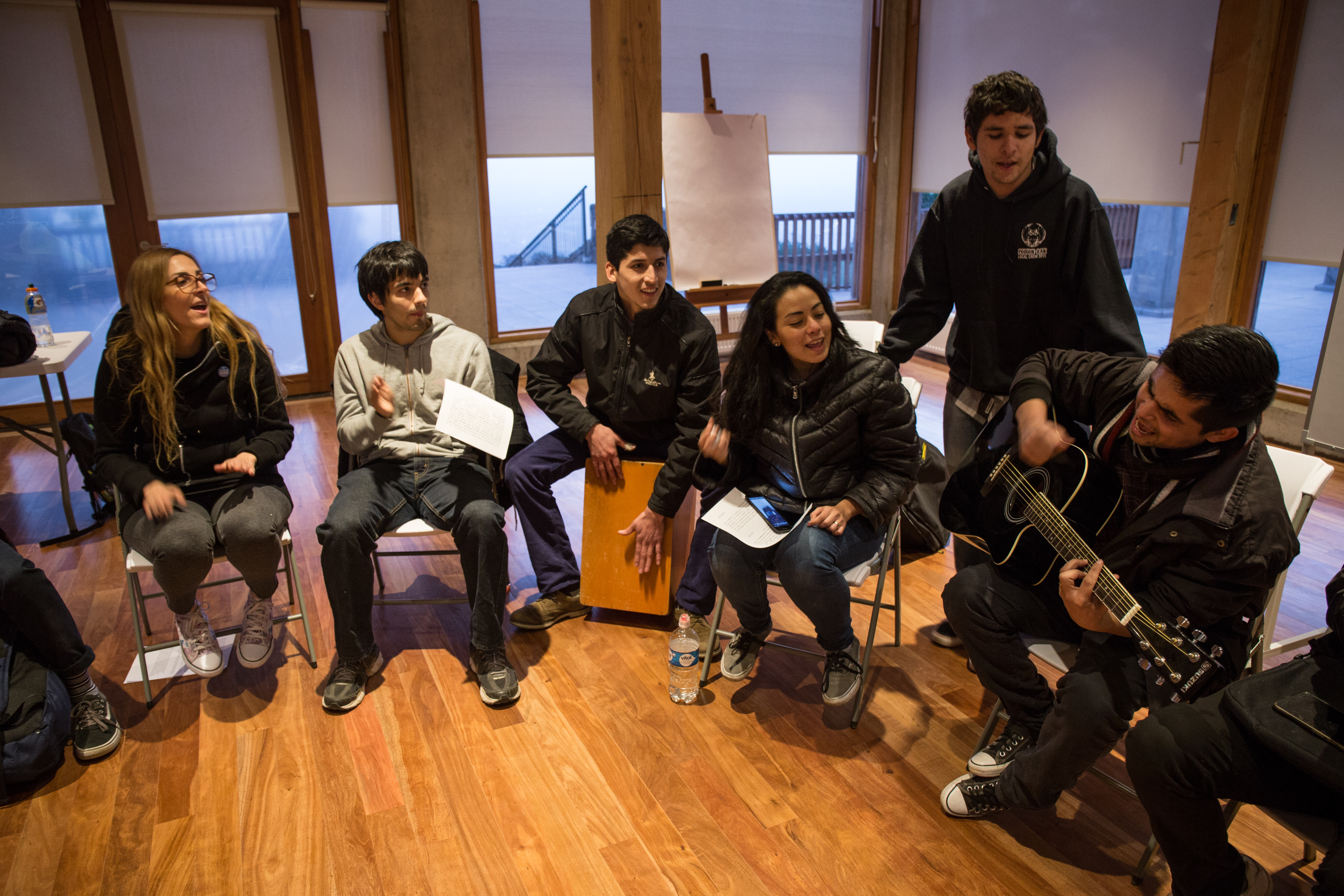 Programs for youth held on the Temple grounds aim to strengthen their sense of purpose to develop individually and contribute to the development of their communities.