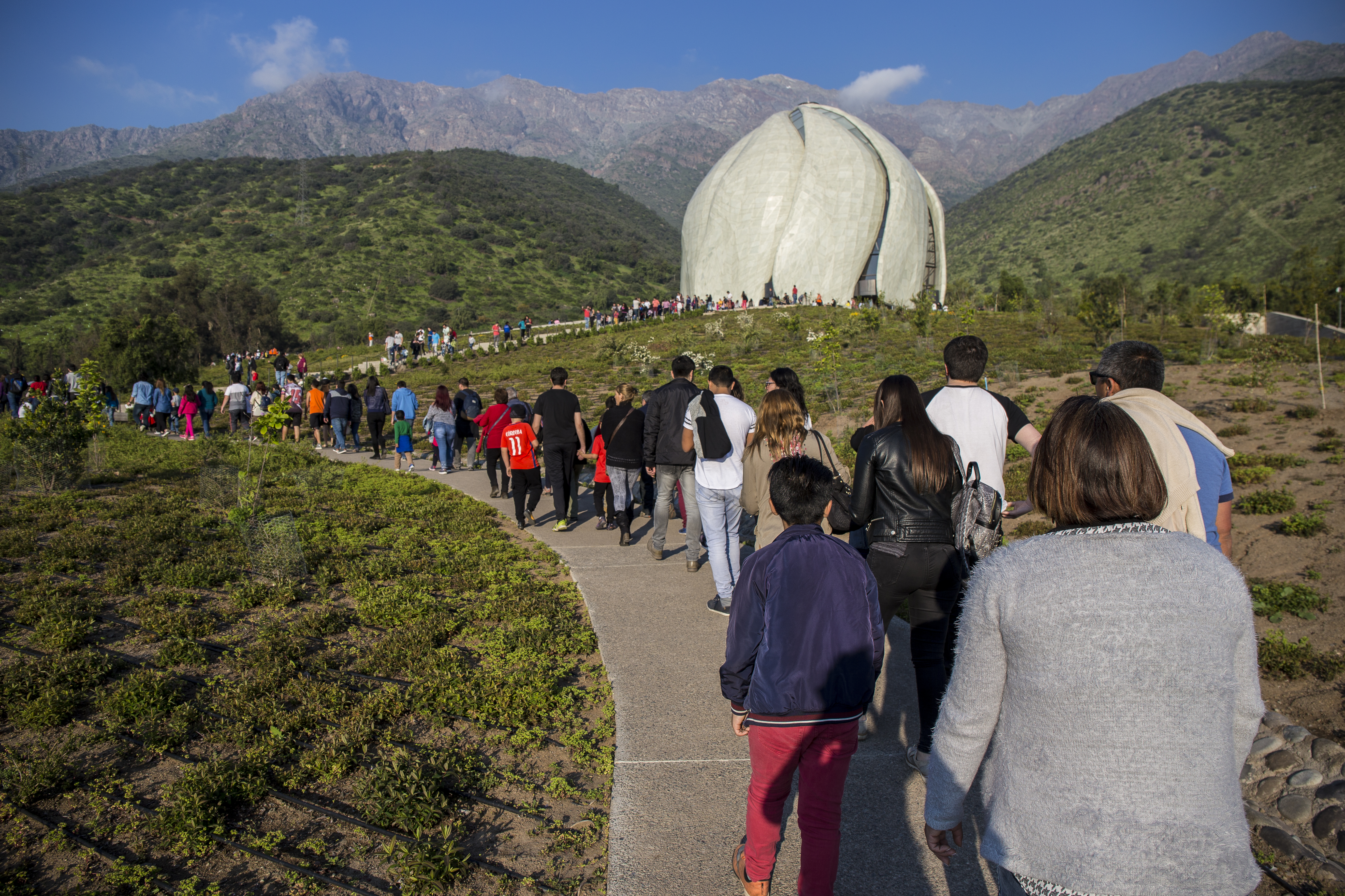 Over 500,000 people have visited the Temple since its inauguration. Its doors are open to all.