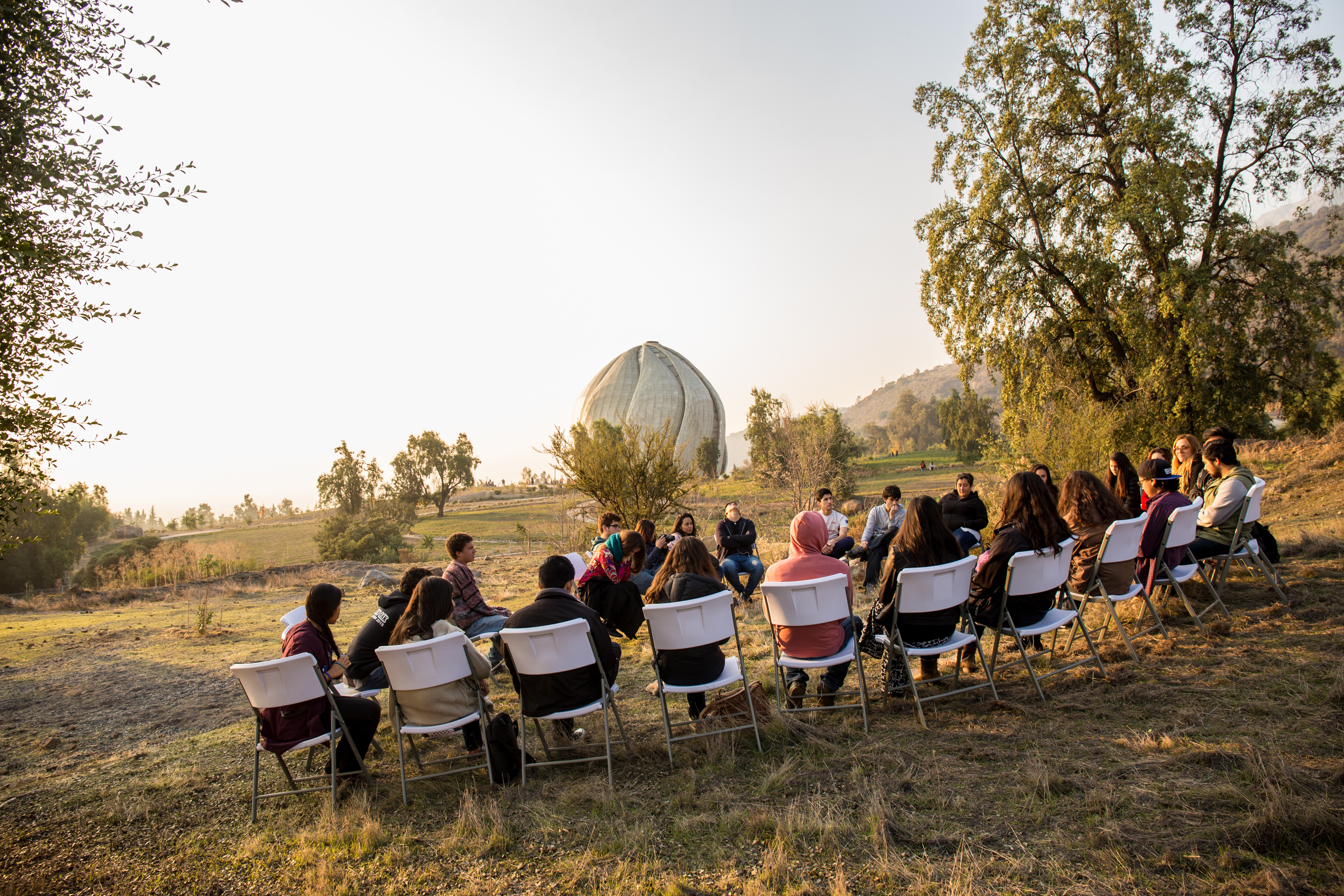 The land around the Temple reinforces an appreciation for beauty and harmony with the natural world.