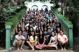 Los seminarios para universitarios tendrán lugar en más de 40 países este año. Estos son los participantes del seminario en Brasil.